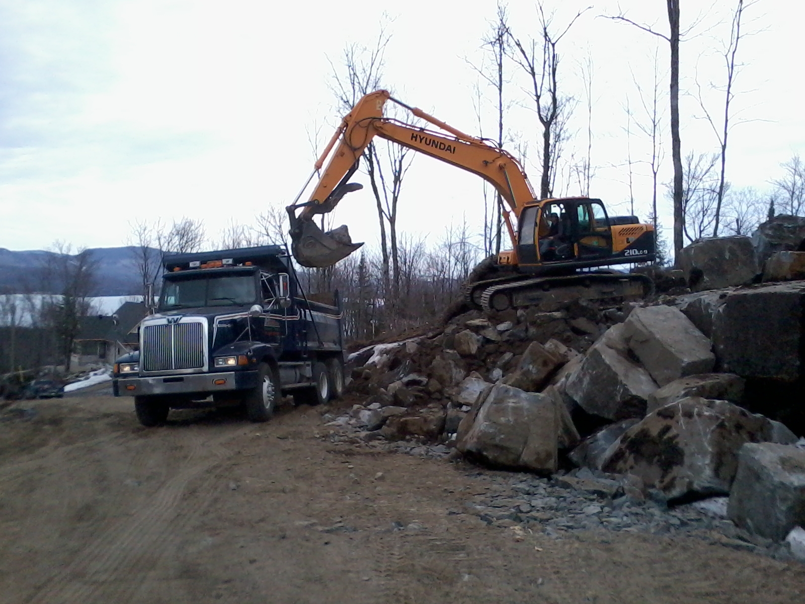 Construction de Chemin et santier VTT