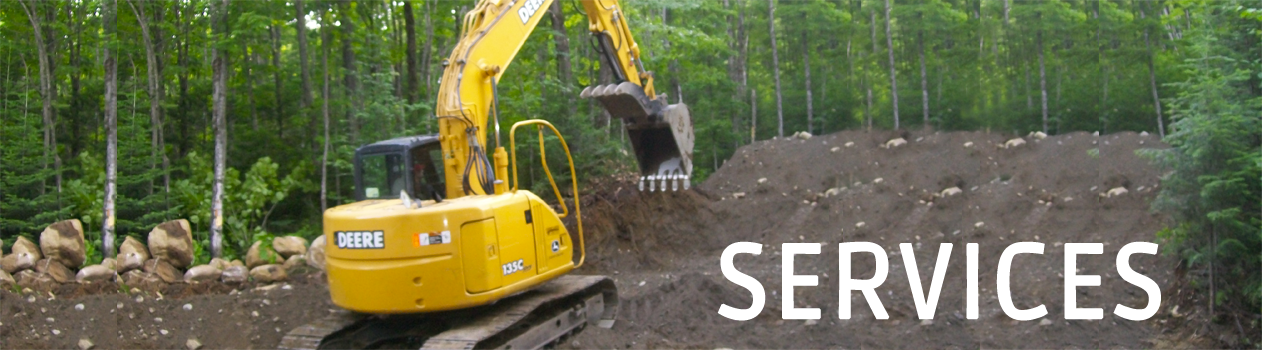 Excavation Ayotte, Nos Services