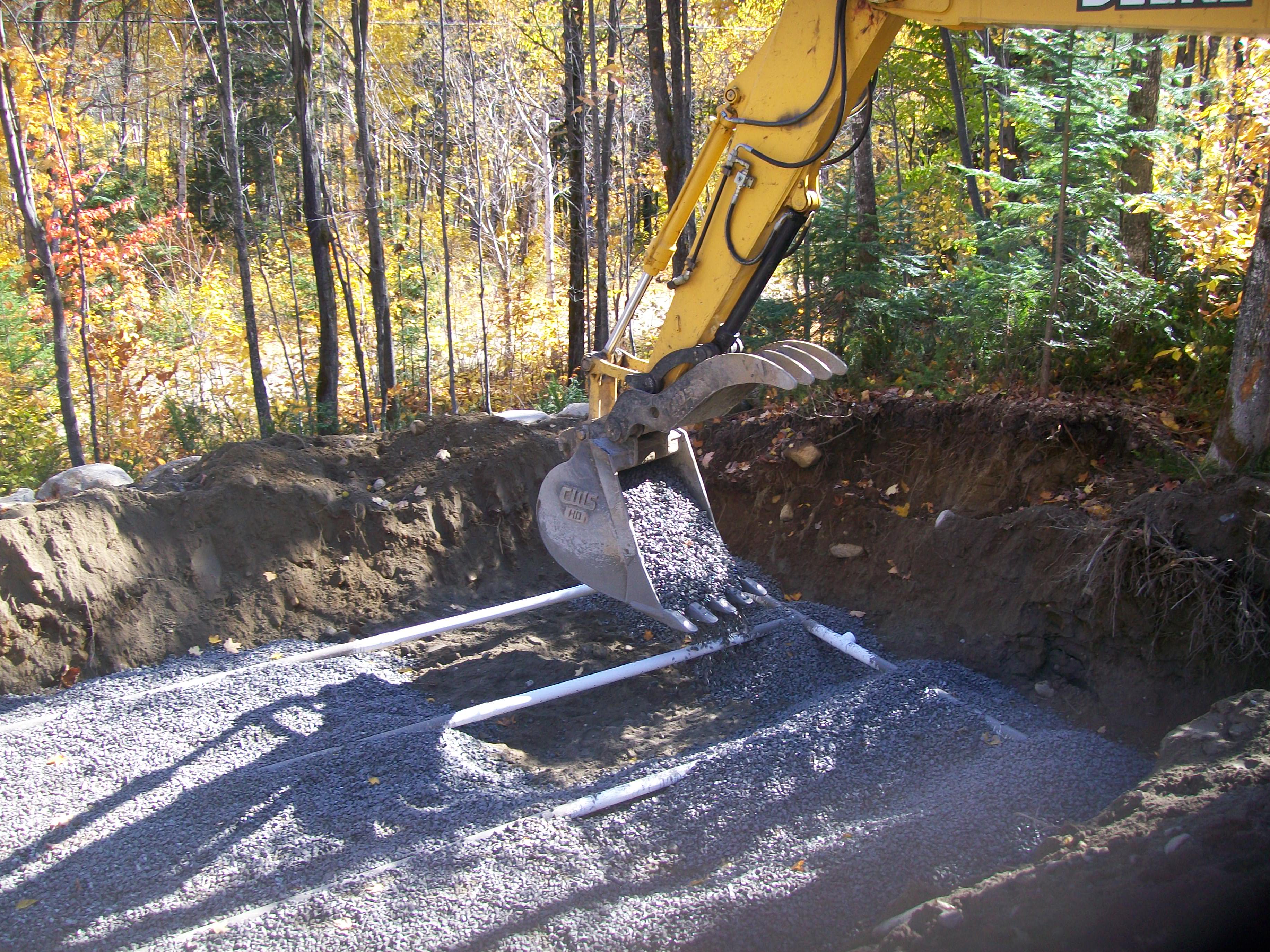 Installation septique