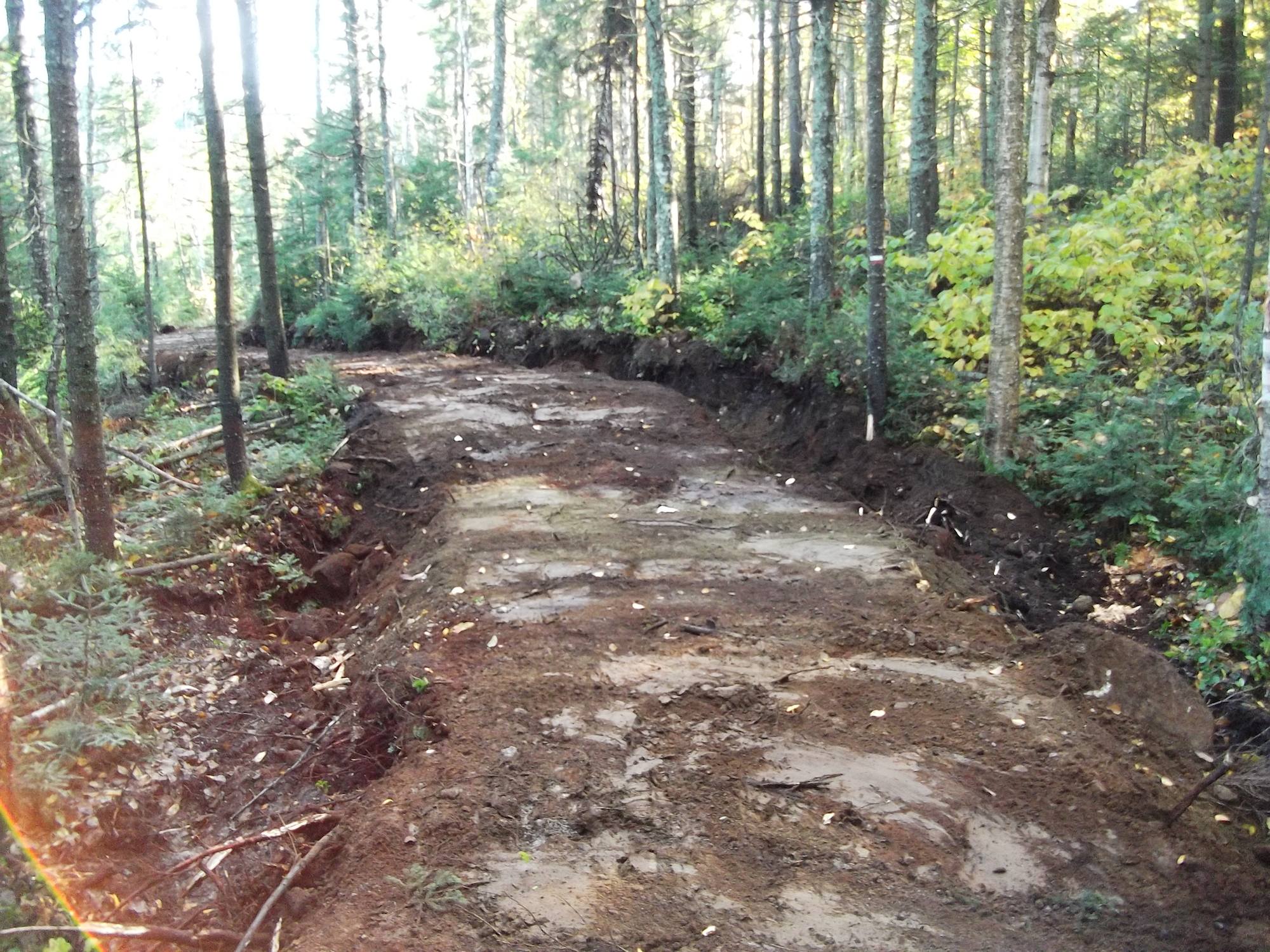 Construction de Chemin et santier de motoneige